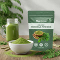 Superfood Organic Moringa Powder - 100% Certified, Lab-Tested for Purity & Potency